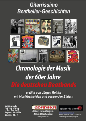 Beatkeller Geschichten - Die deutschen Beatbands der 60er - Teil 1