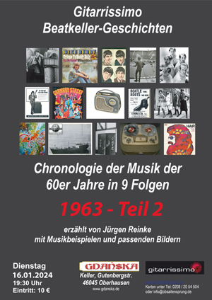 Beatkeller Geschichten 3 - 1963 - Teil 2